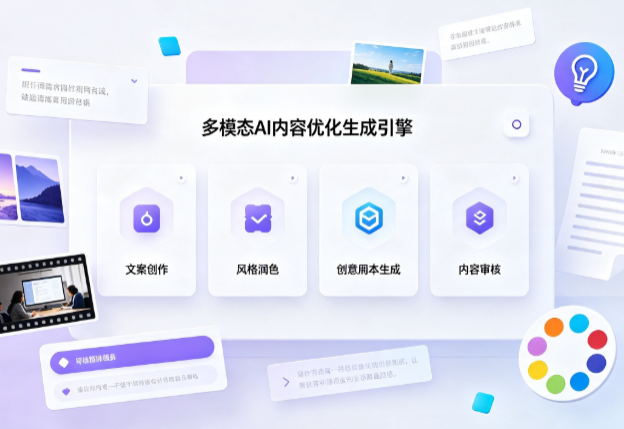 安达市AI智能内容优化创新 多模态生成技术丰富数字内容创作生态