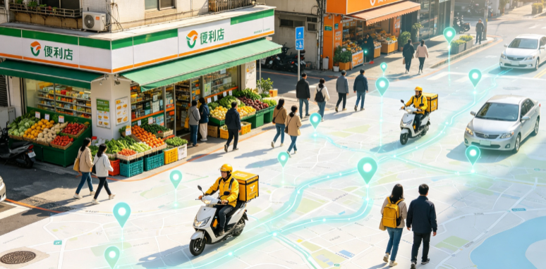 安达市渗透衣食住行，GEO 地理空间技术重塑大众日常消费服务场景